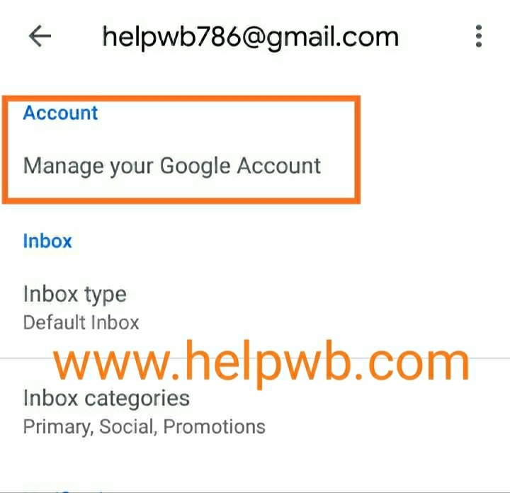 gmail password পরিবর্তন 